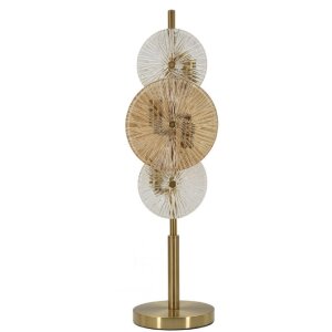 Mauro Ferretti Tafellamp Osaka Glas IJzer 20x18x66 cm...