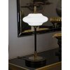 Mauro Ferretti Tafellamp Vintage Glas IJzer Ø22x46 cm E14 zonder lichtbron