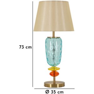 Mauro Ferretti Tafellamp Colorful Ø 35x73 cm E27 zonder lichtbron