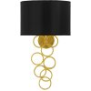 Mauro Ferretti Wandlamp Rich goud zwart 30x20x50 cm E27 zonder lichtbron