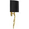 Mauro Ferretti Wandlamp Rich goud zwart 30x20x50 cm E27 zonder lichtbron