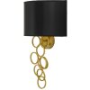Mauro Ferretti Wandlamp Rich goud zwart 30x20x50 cm E27 zonder lichtbron