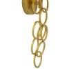 Mauro Ferretti Wandlamp Rich goud zwart 30x20x50 cm E27 zonder lichtbron