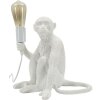 Mauro Ferretti Tafellamp Zittende Aap wit 33x33x32 cm E27 zonder lichtbron