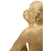 Mauro Ferretti Tafellamp Aap zittend goud 33x33x32 cm E27 zonder lichtbron