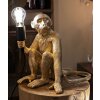 Mauro Ferretti Tafellamp Aap zittend goud 33x33x32 cm E27 zonder lichtbron