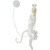 Mauro Ferretti Wandlamp Aap Wit 32x32x64 cm E27 zonder lichtbron