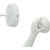 Mauro Ferretti Wandlamp Aap Wit 32x32x64 cm E27 zonder lichtbron