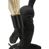 Mauro Ferretti Wandlamp Aap zwart 32x32x64 cm E27 zonder lichtbron