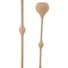 Mauro Ferretti Kandelaar Slimmy roze – 2-delige set Ø 8x26 cm en Ø 8x37 cm