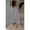 Mauro Ferretti Kandelaar Slimmy roze – 2-delige set Ø 8x26 cm en Ø 8x37 cm