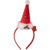 Clayre & Eef 66351 Haarband met kerstmuts met LED 12x7x27 cm
