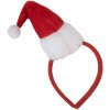 Clayre & Eef 66354 Haarband met Kerstmuts 12x6x22 cm
