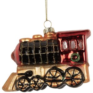 Clayre & Eef 6GL5249 Kersthangdecoratie 10x5x6 cm