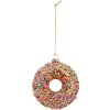 Clayre & Eef 6GL5254 Kerstornament Ø 10x4 cm