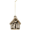 Clayre & Eef 6GL5268 Kerstornament 7x7x9 cm Goud