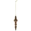Clayre & Eef 6GL5270 Kerstbal Ø 4x16 cm Goudkleurig