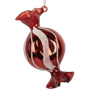 Clayre & Eef 6GL5282 Kerstornament 5x4x10 cm