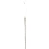 Clayre & Eef 6GL5284 Kersthangdecoratie Ø 2x25 cm Glas