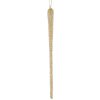 Clayre & Eef 6GL5285 Kerstornament Ø 2x25 cm Goudkleurig