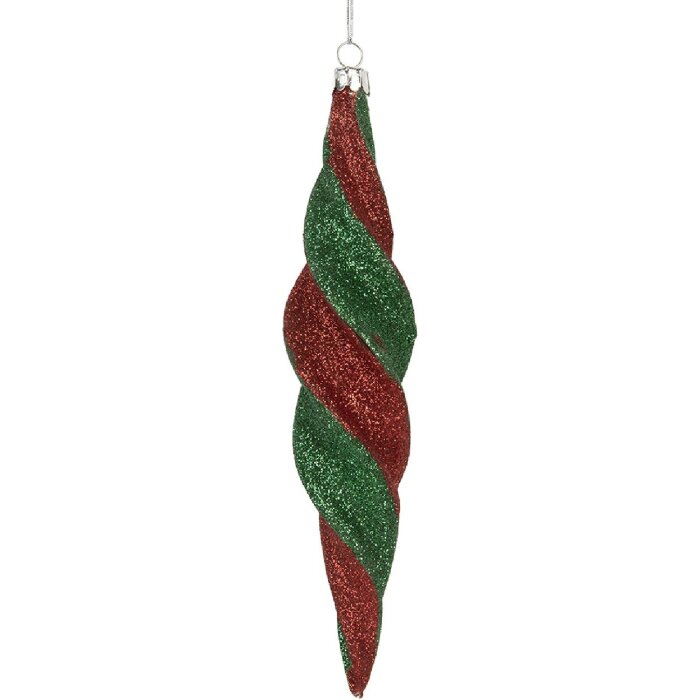 Clayre & Eef 6GL5286 Kerstbal Ø 5x22 cm