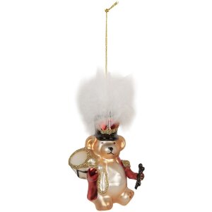 Clayre & Eef 6GL5308 Kerstornament 9x5x12 cm