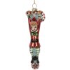 Clayre & Eef 6GL5309 Kerstornament 4x2x13 cm