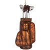 Clayre & Eef 6GL5311 Kersthangdecoratie 6x4x13 cm Bruin & Zwart