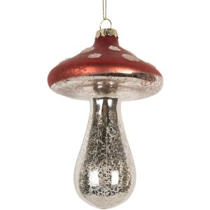 Clayre & Eef 6GL5314 Kerstornament Ø 9x13 cm...