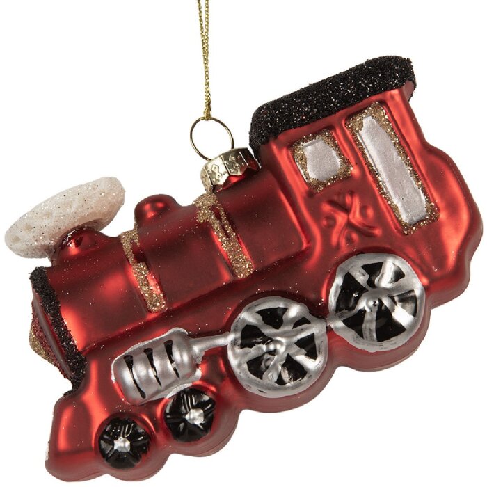 Clayre & Eef 6GL5321 Kerstornament 10x4x5 cm