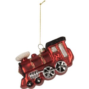 Clayre & Eef 6GL5321 Kerstornament 10x4x5 cm