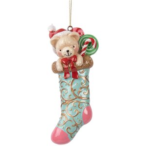 Clayre & Eef 6PR5615 Decoratiehangertje Beer in...