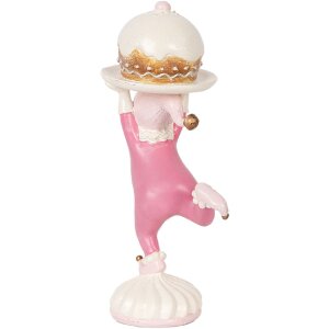 Clayre & Eef 6PR5618 Decoratie Elf 12x8x21 cm Roze Beige