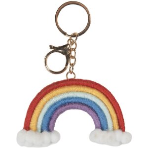 Juleeze JZKC0215 Sleutelhanger meerkleurig 6x2x9 cm