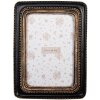 Clayre & Eef 2F1284 Fotolijst 15x20 cm Zwart-Goud 10x15 cm