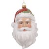 Clayre & Eef 66083 Decoratiehanger Kerstman 9x7x15 cm