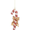 Clayre & Eef 66084 Decoratie Hangdecoratie Pepermuntstok 8x3x18 cm Rot en Wit
