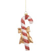 Clayre & Eef 66084 Decoratie Hangdecoratie Pepermuntstok 8x3x18 cm Rot en Wit