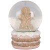 Clayre & Eef 66086 Sneeuwbol Ø 5x7 cm Kerstdecoratie