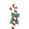 Clayre & Eef 66093 Decoratie Hangdecoratie Peperstok 8x3x17 cm Rood Wit