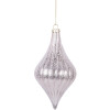 Clayre & Eef Kerstbal Roze Ø 8x15 cm
