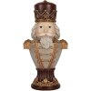 Clayre & Eef 6PR5365 Decoratie Notenknacker 16x10x30 cm Bruin en Grijs