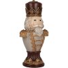 Clayre & Eef 6PR5365 Decoratie Notenknacker 16x10x30 cm Bruin en Grijs