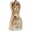 Clayre & Eef 6PR5647 Kerstgroep 15x12x30 cm Beige-Goudkleurig