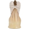 Clayre & Eef 6PR5647 Kerstgroep 15x12x30 cm Beige-Goudkleurig
