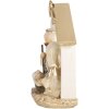 Clayre & Eef 6PR5648 Kerstgroep 10x5x12 cm Beige Goudkleurig