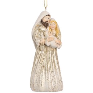 Clayre & Eef 6PR5649 Decoratieve Kersthanger Groep...