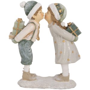 Clayre & Eef 6PR5651 Kinderdecoratie 15x6x18 cm Beige...