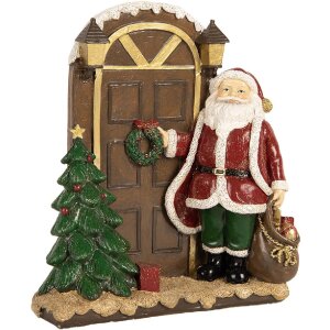 Clayre & Eef 6PR5670 Kerstman Decoratie 18x7x20 cm...