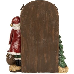 Clayre & Eef 6PR5670 Kerstman Decoratie 18x7x20 cm Rot Bruin